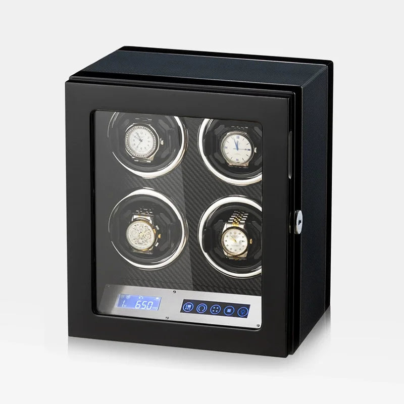 Coffret de haute qualité pour montres avec LED et systhème de sécurité